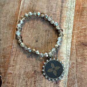 Beaded Bracelet with Pendant